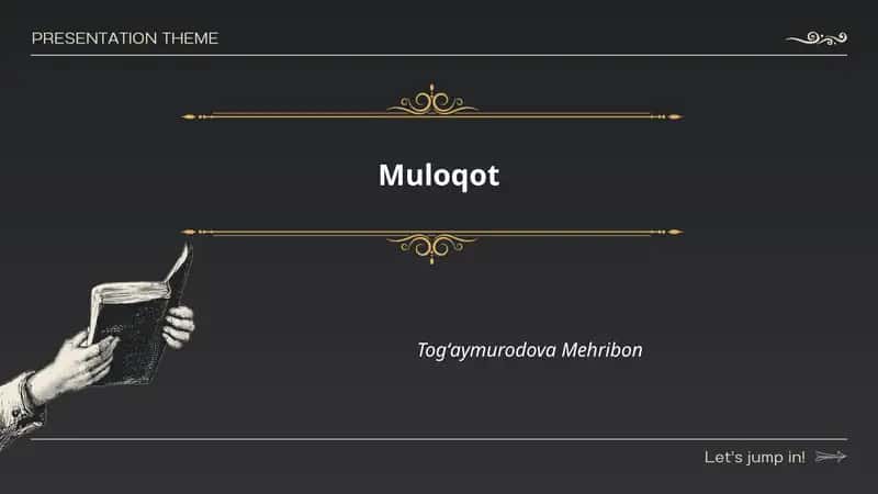 Ogʻzaki muloqot