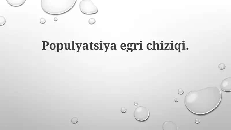 Aholi egri chizig'i