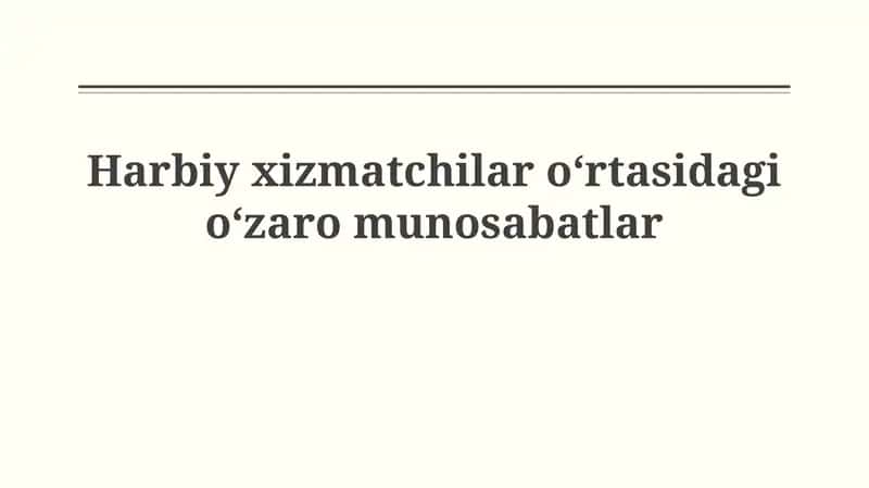 Harbiy salomlashish