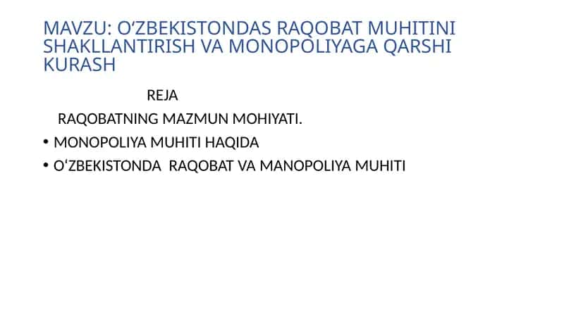 RAQOBATNING MAZMUN MOHIYATI