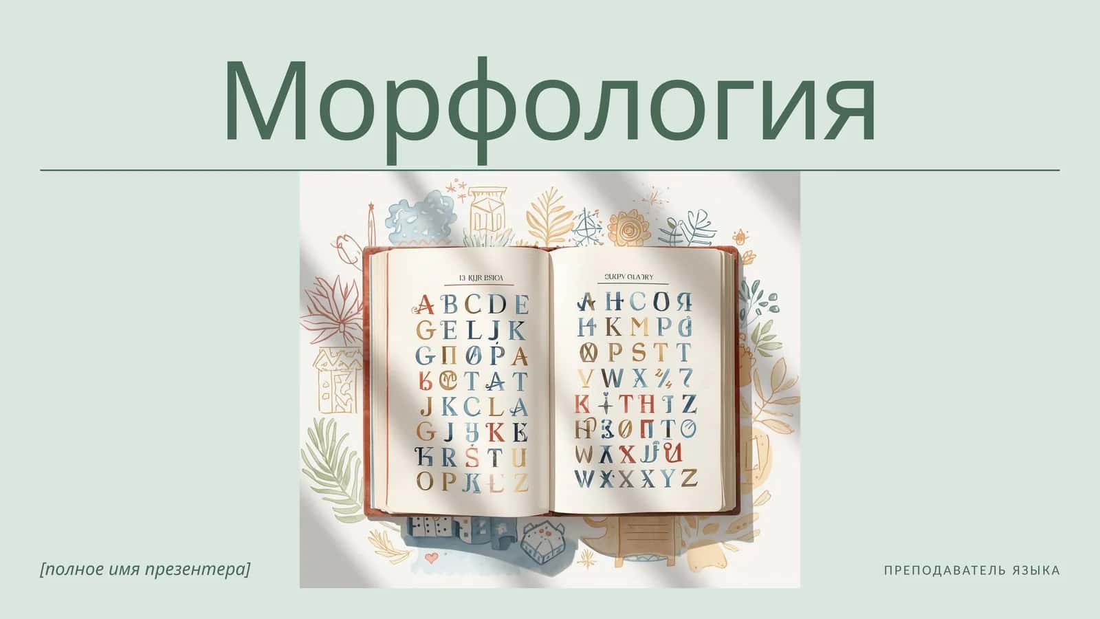 Морфология
