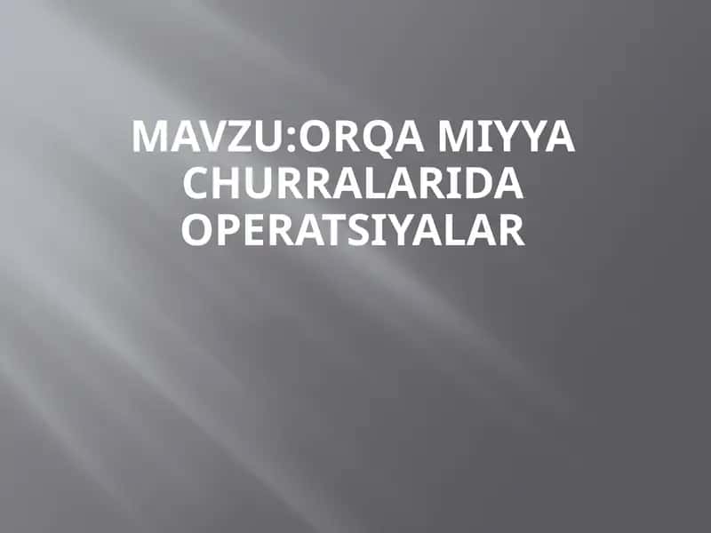 Orqamiyya churrasi