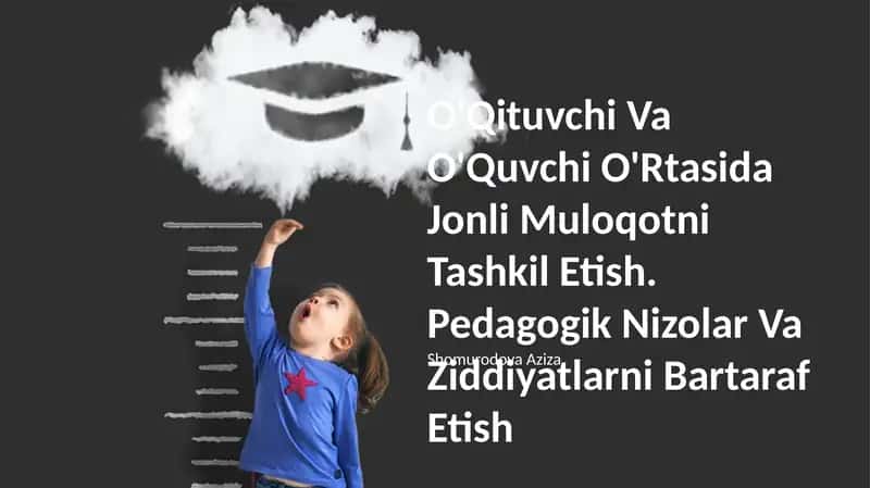 O'Qituvchi Va O'Quvchi O'Rtasida Jonli Muloqotni Tashkil Etish