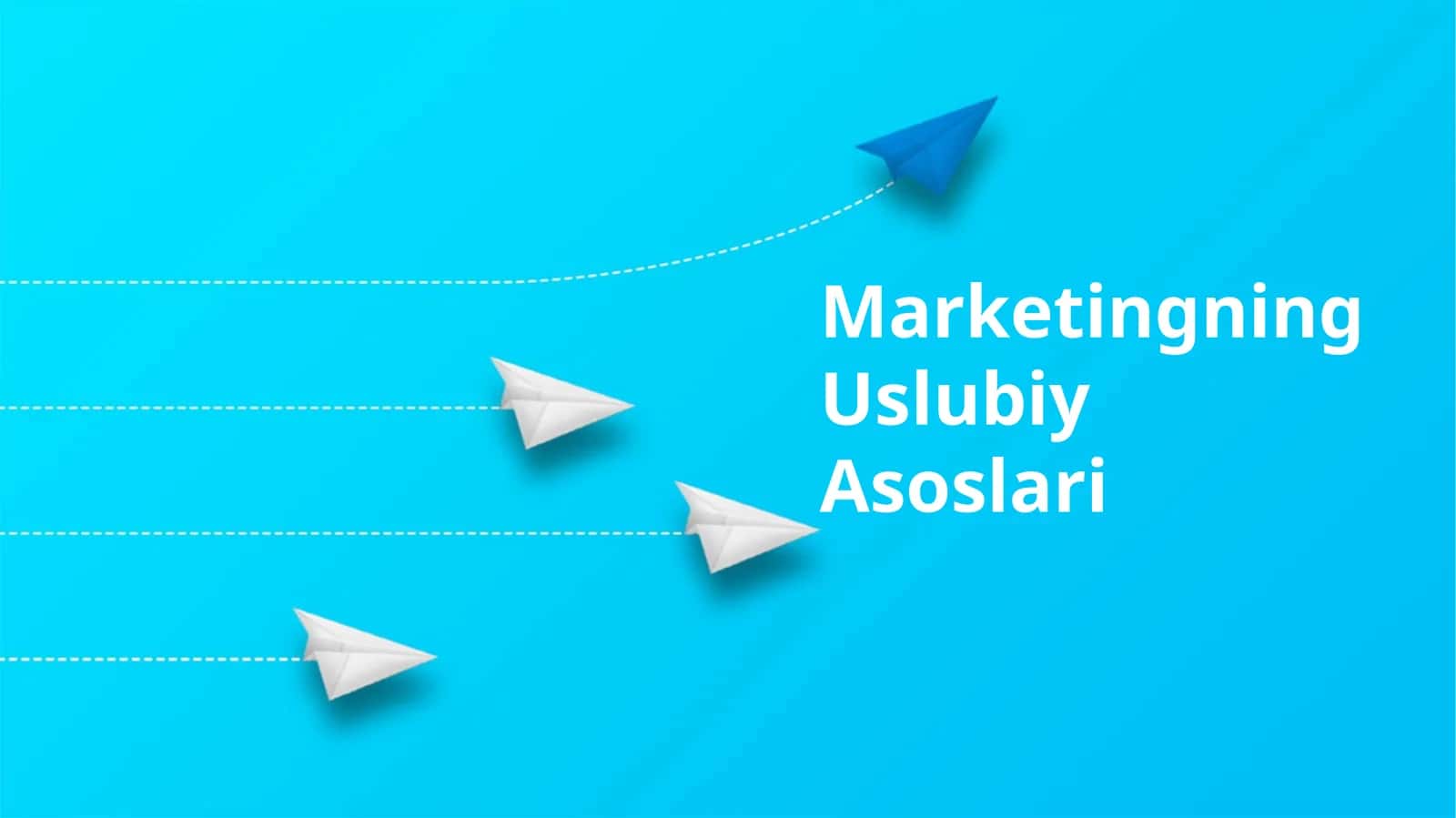 Marketingning Uslubiy Asoslari