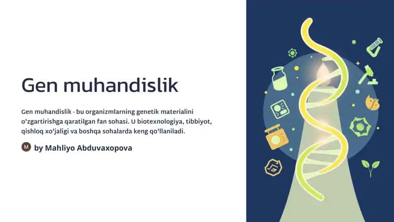 Gen muhandislik