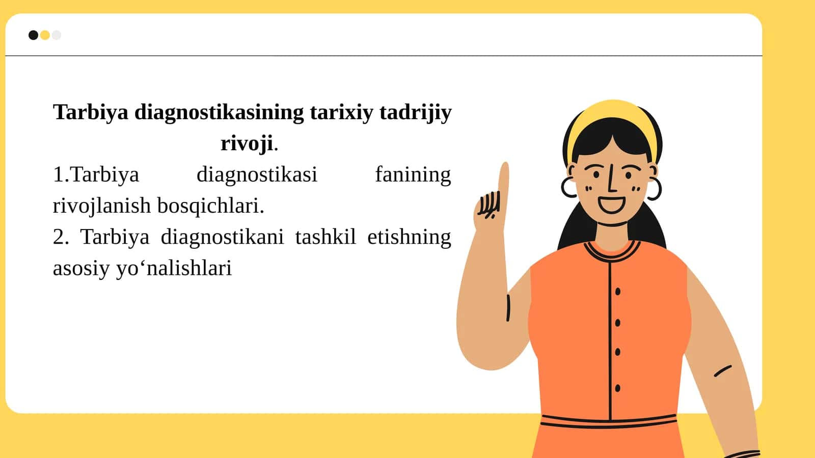 Tarbiya Diagnostikasi Fanining Rivojlanish Bosqichlari