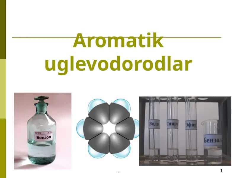Aromatik uglevodorodlar