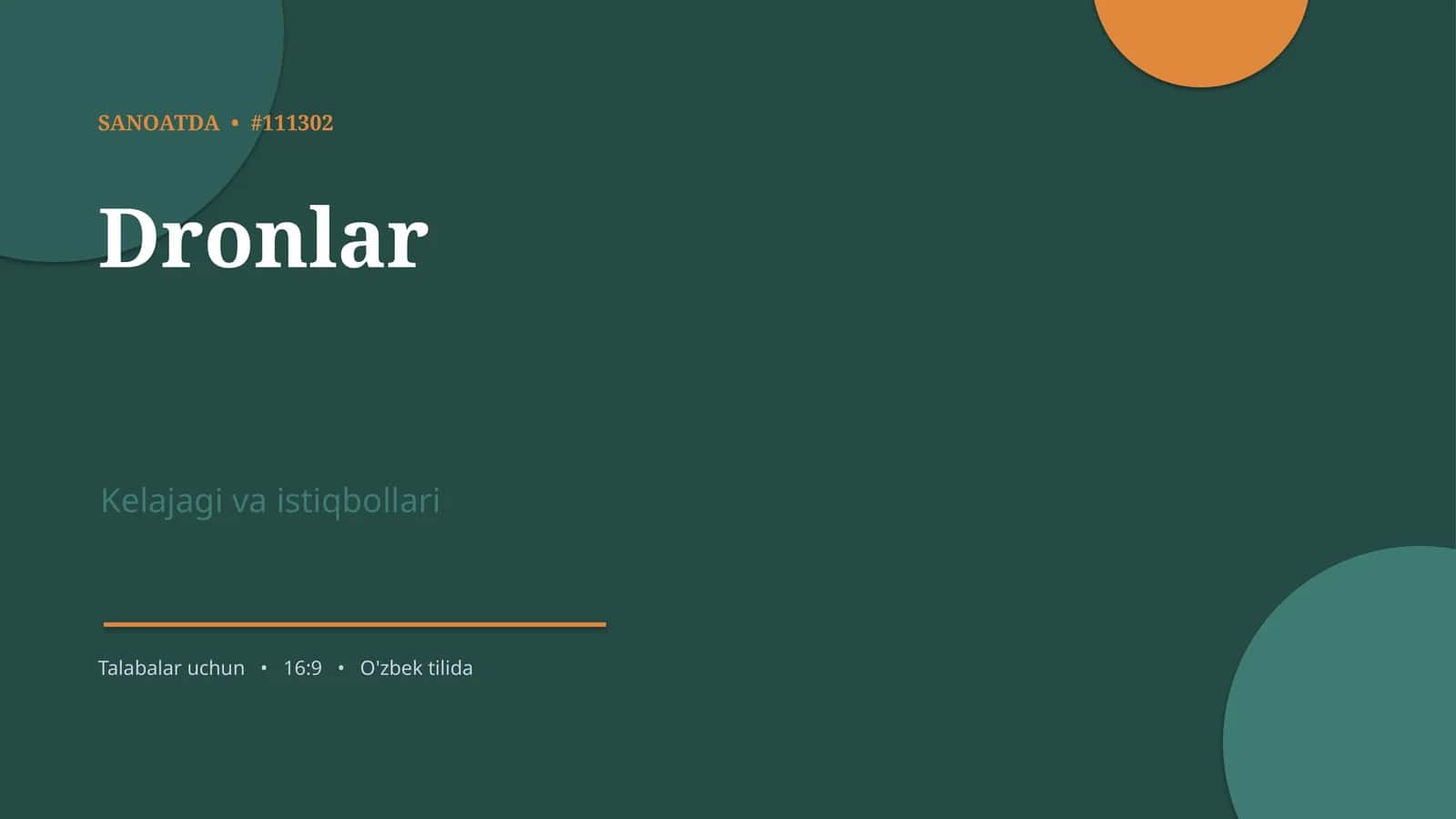 Dronlar