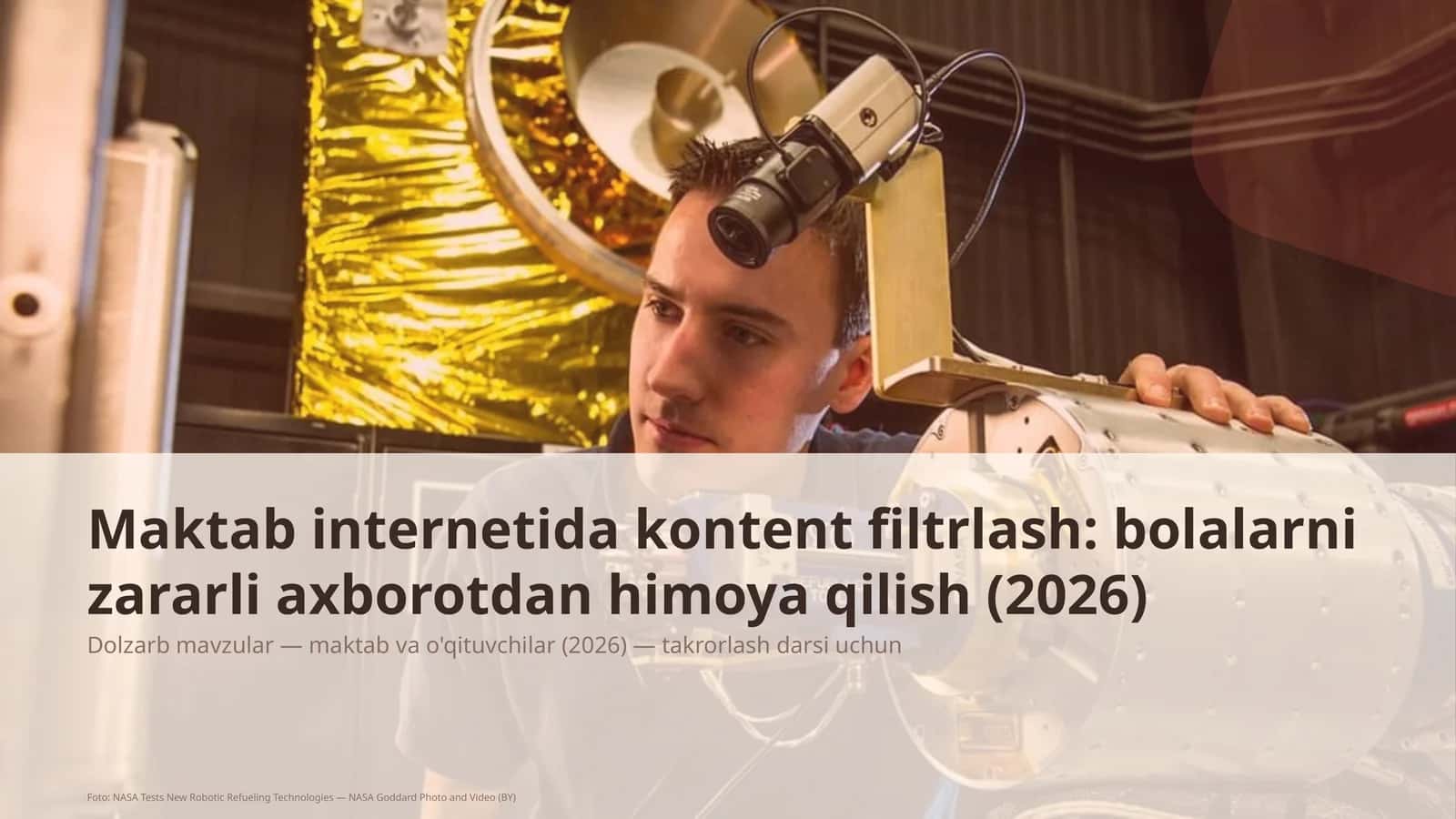 Maktab internetida kontent filtrlash: bolalarni zararli axborotdan himoya qilish