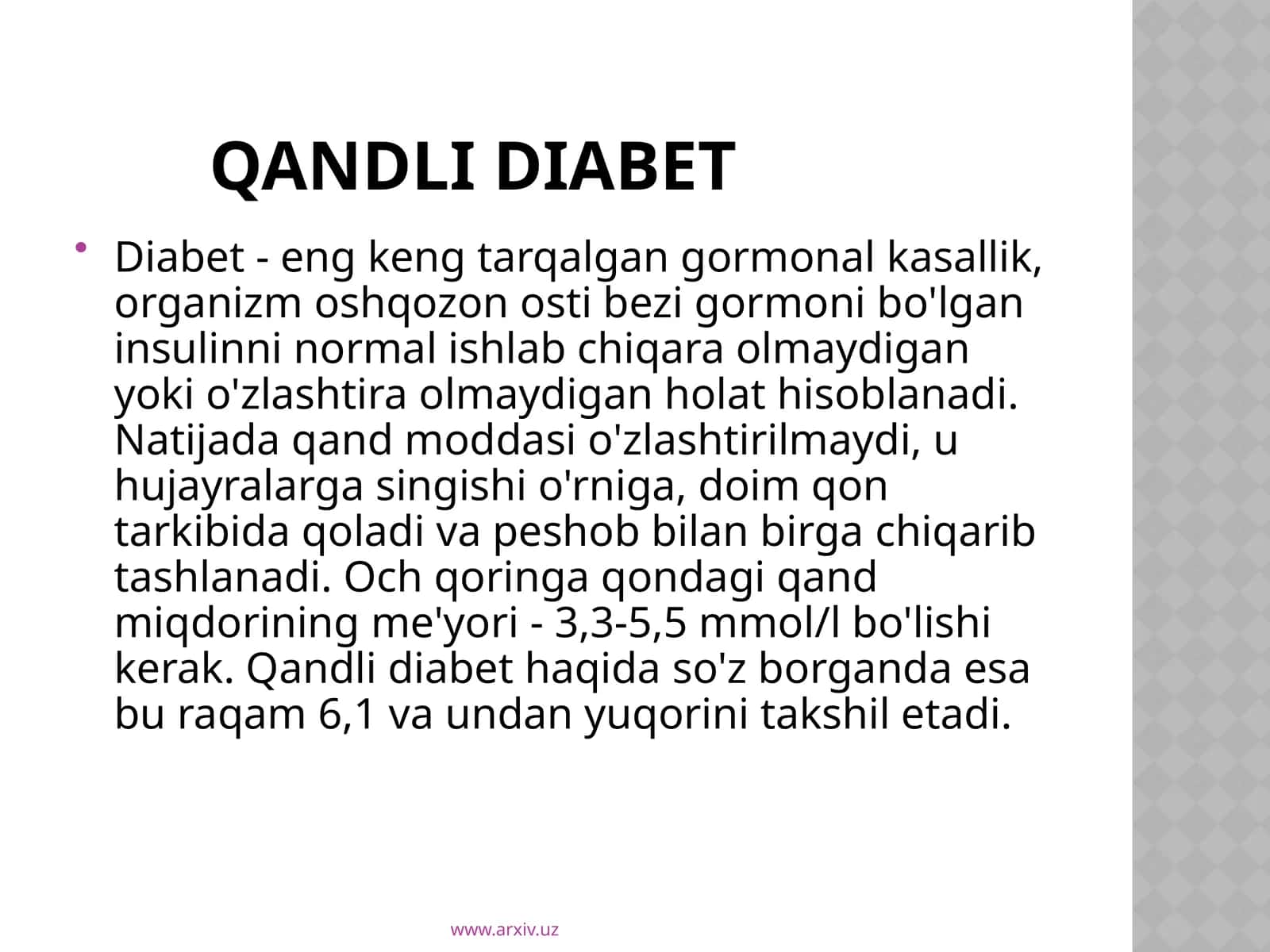 Qandlidiabet