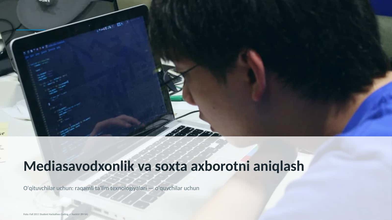 Mediasavodxonlik va soxta axborotni aniqlash