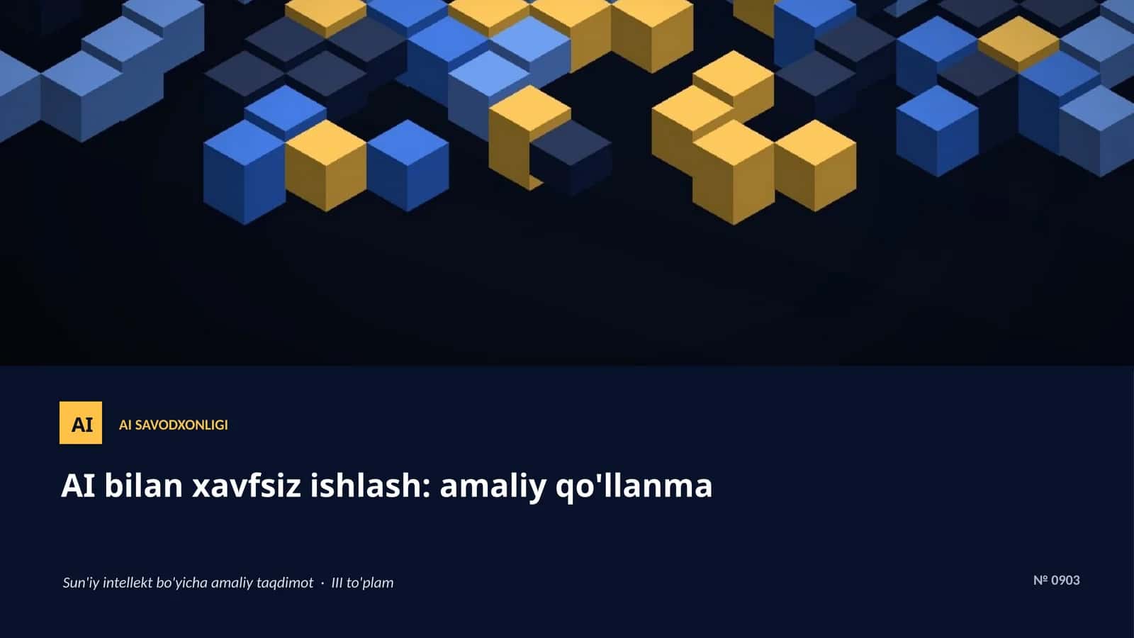 AI SAVODXONLIGI