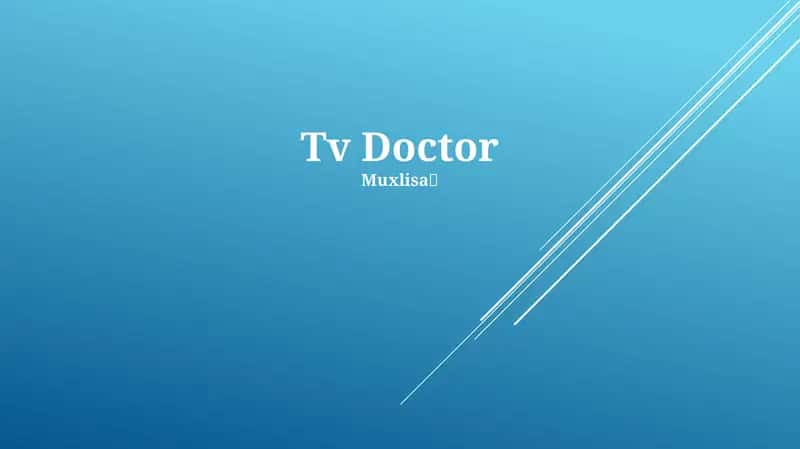 Tv Doctor