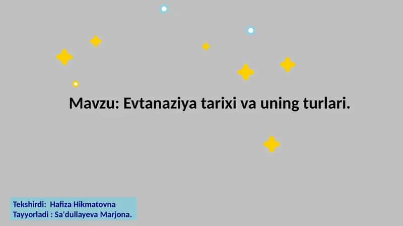 Evtanaziya