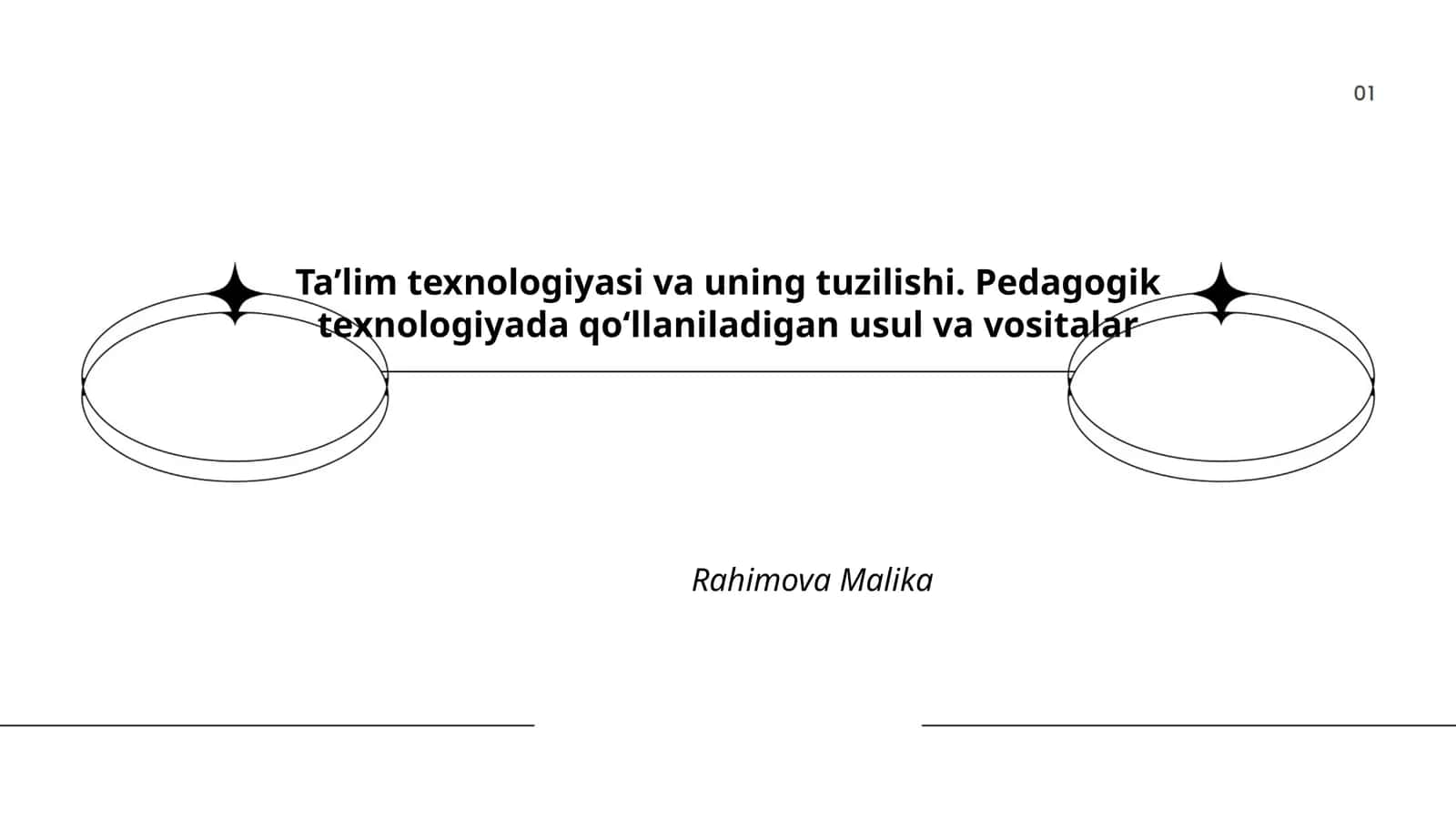 Ta'lim texnologiyasi va uning tuzilishi