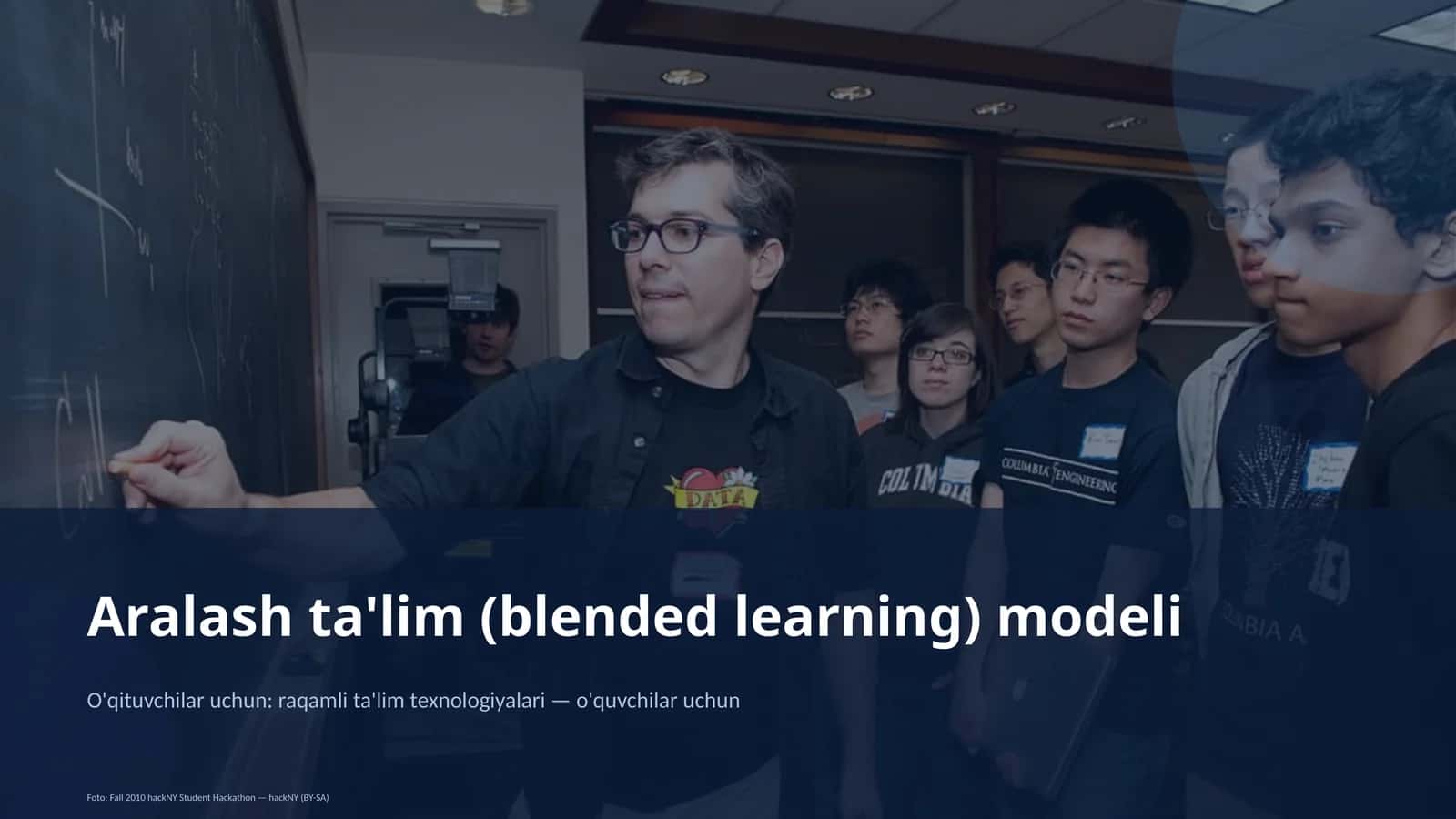 Aralash ta'lim (blended learning) modeli