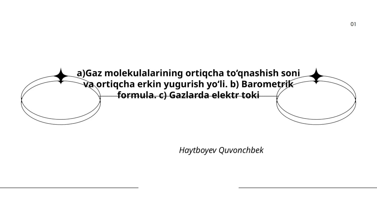 Gaz molekulalarining harakati