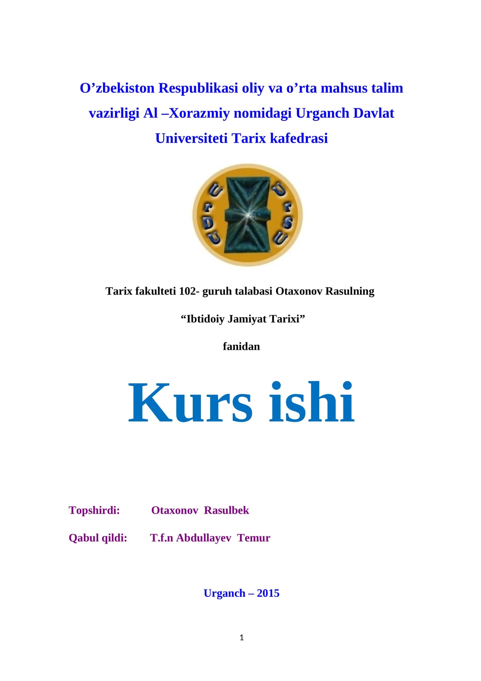 Joytun madaniyati tavsifi