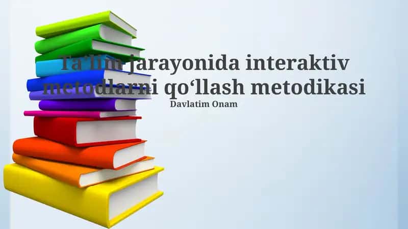 Interaktiv metodlar