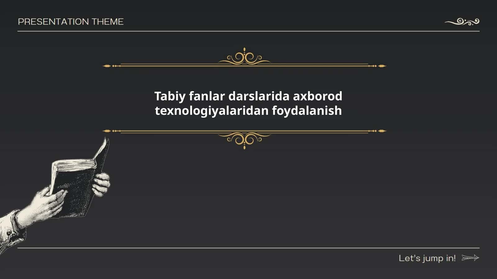 Tabiy fanlar darslarida axborod texnologiyalaridan foydalanish