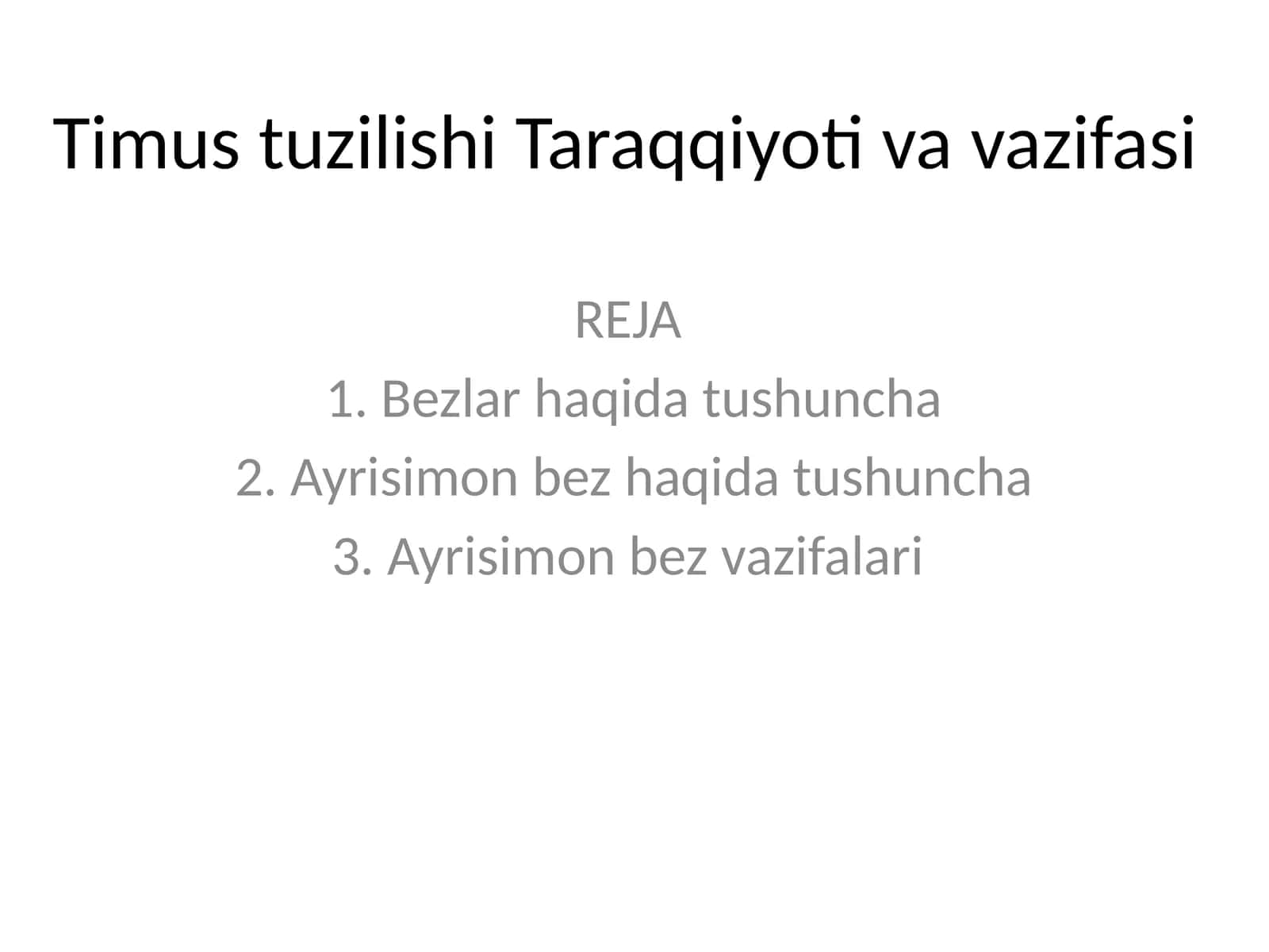 timus