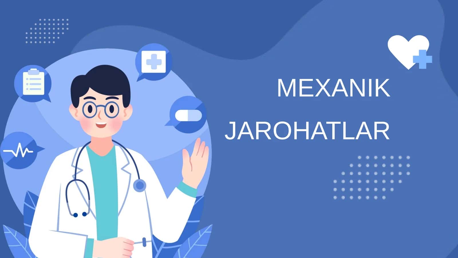 MEXANIK JAROHATLAR