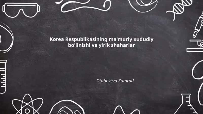 Koreya Respublikasining ma'muriy bo'linishi: umumiy tuzilma