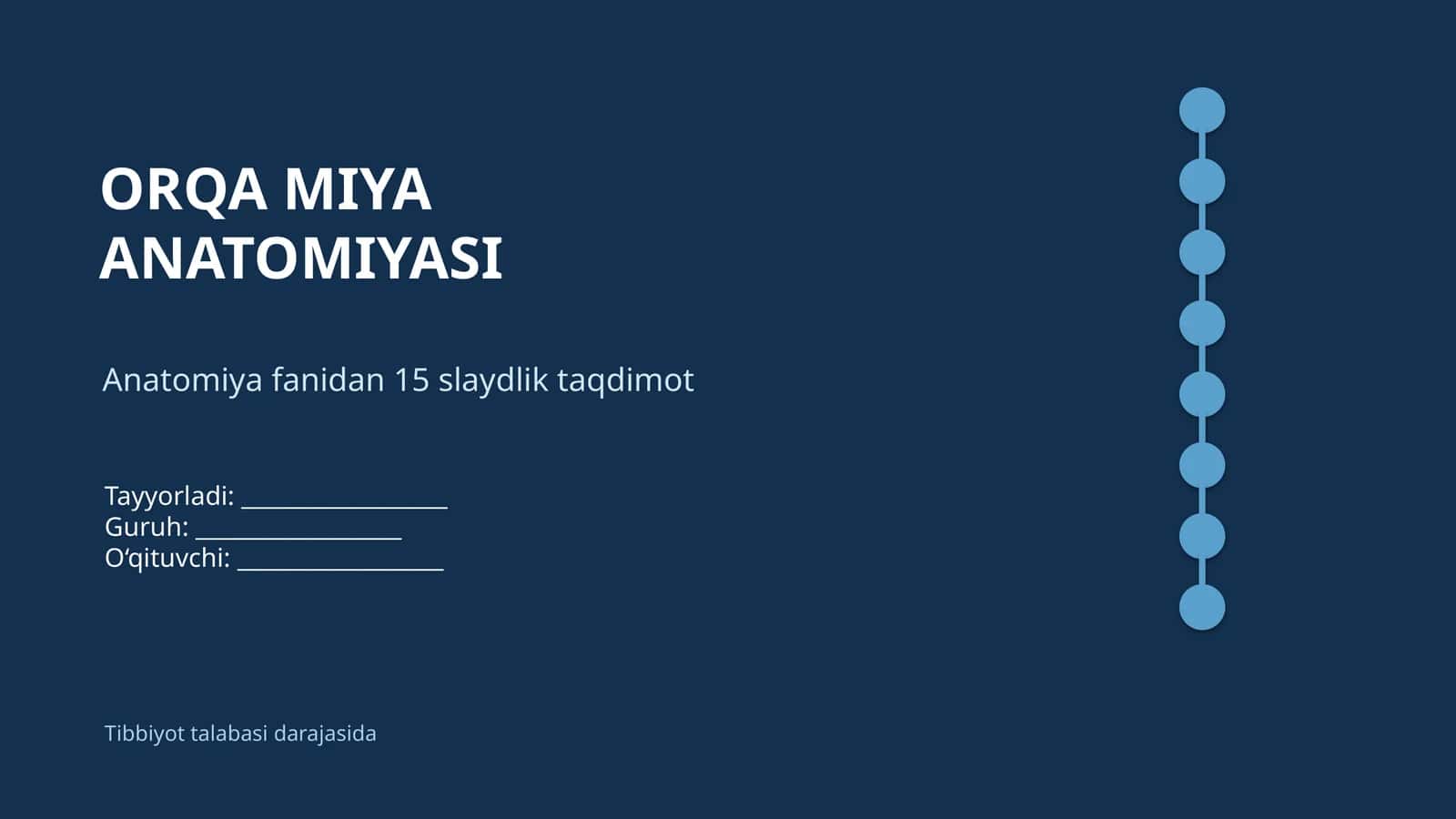 ORQA MIYAANATOMIYASI