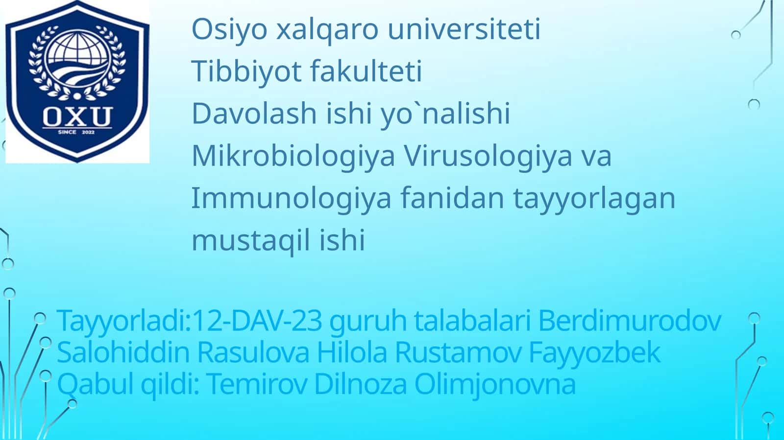 Onkogenviruslarning klassifikatsiyasi