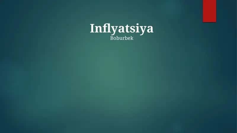 Inflyatsiya