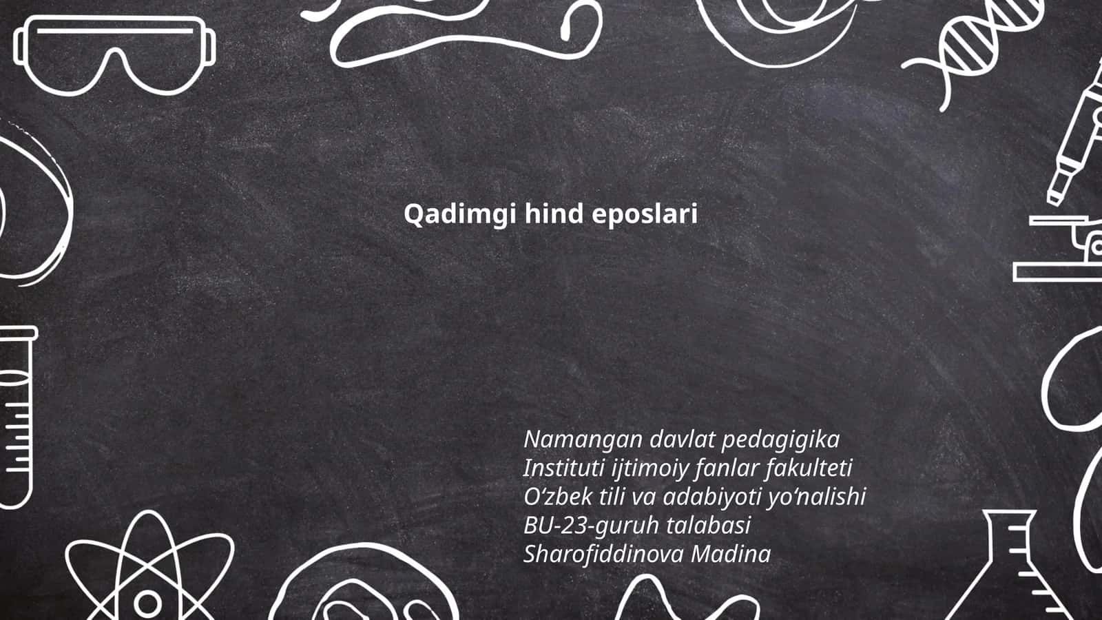 Qadimgi hind eposlari