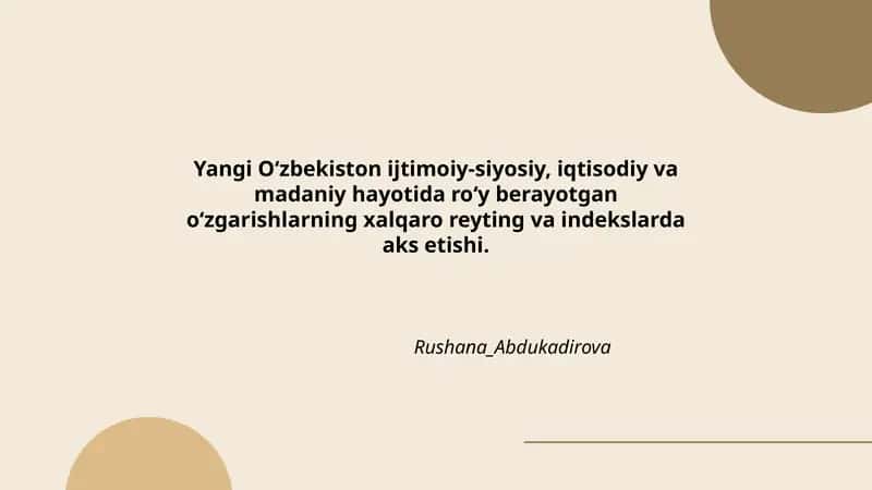Yangi O‘zbekistonning korrupsiyaga qarshi kurashi va Corruption Perceptions Indexdagi o‘zgarishlari