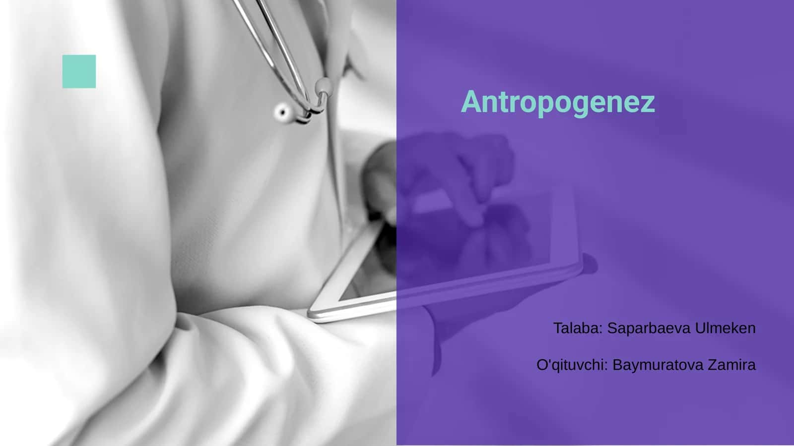 Antropogenez