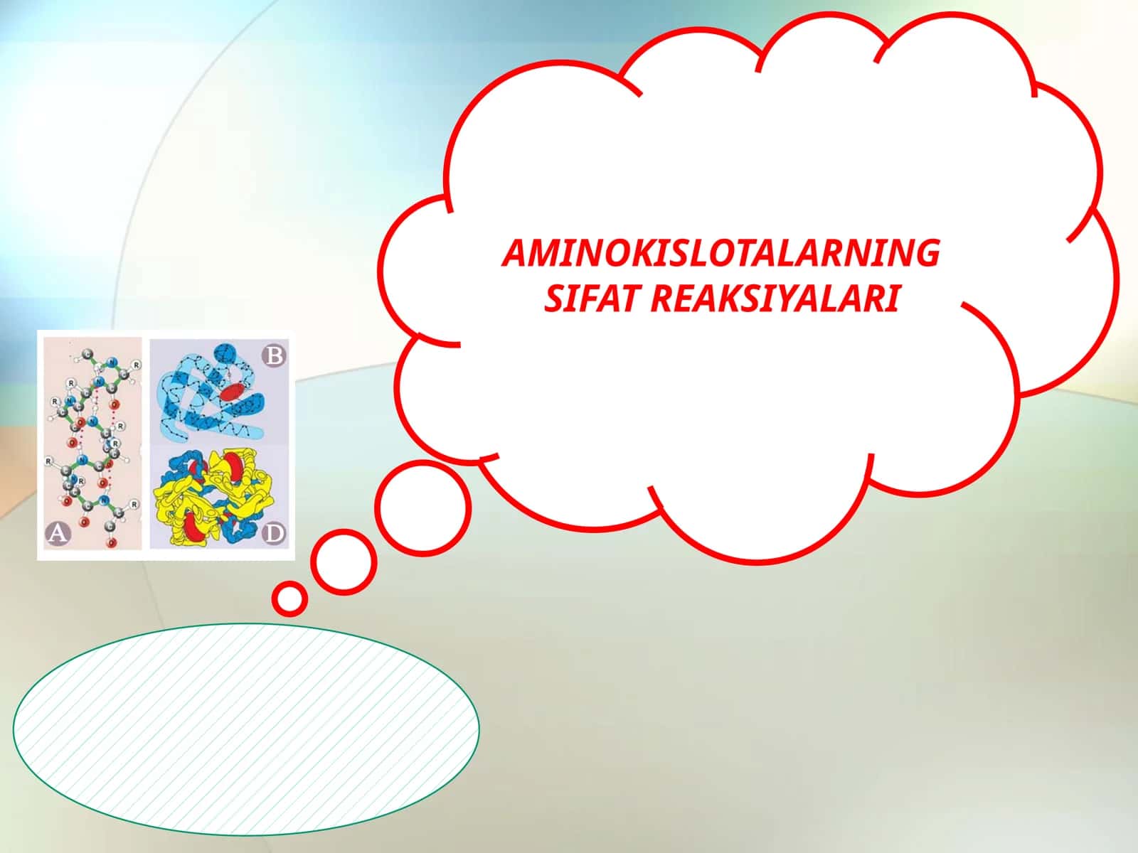 Aminokislotalarning sifat reaksiyalari