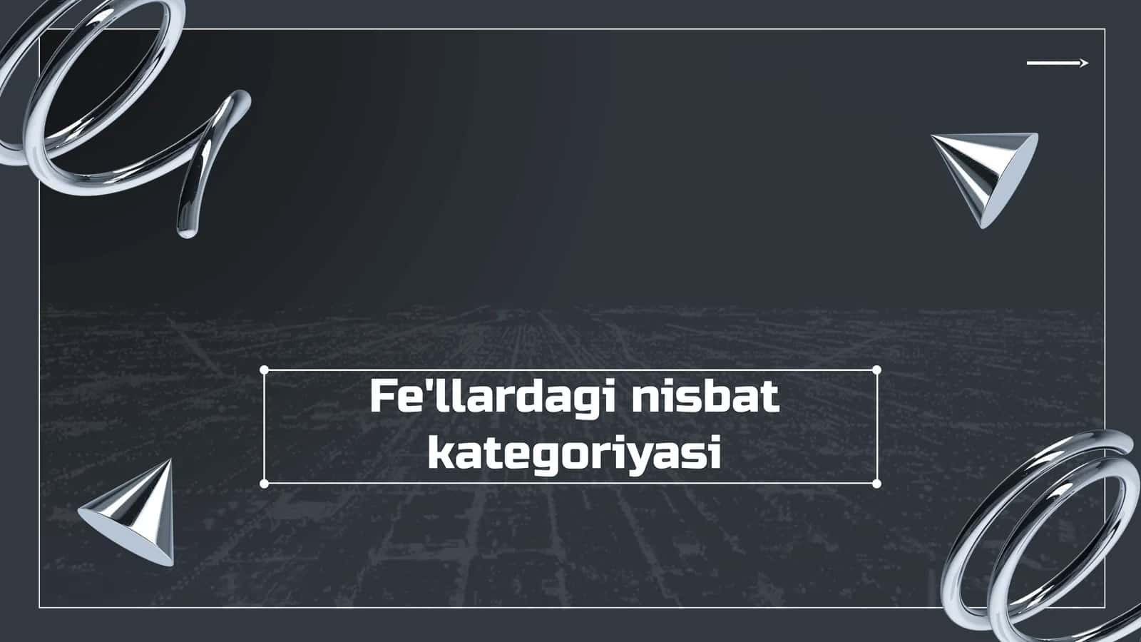 Nisbat Kategoriyasi