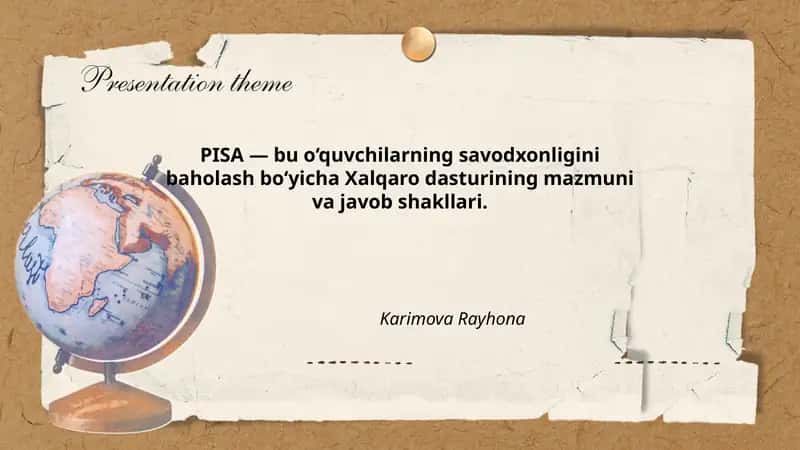 PISA dasturi