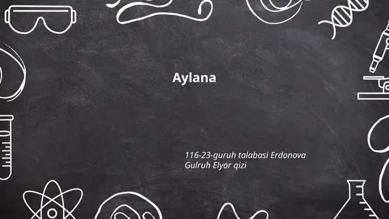 Aylana geometriyasi