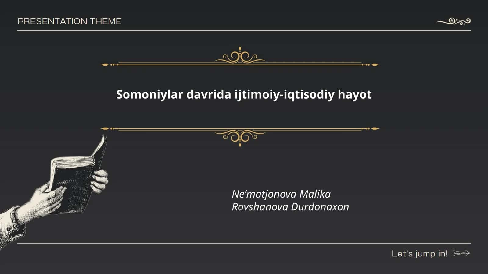 Somoniylar davrida ijtimoiy-iqtisodiy hayot