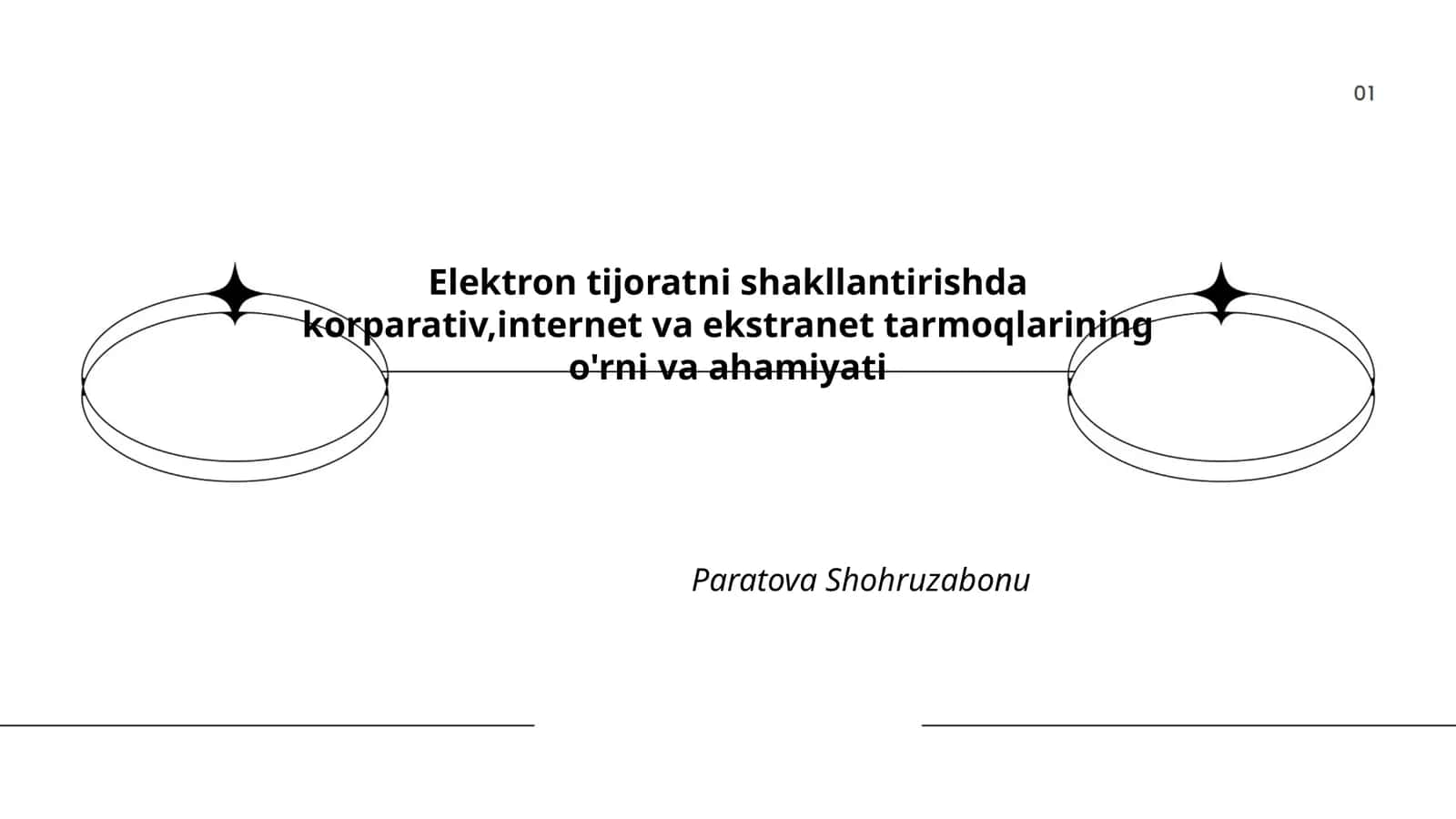 Elektron tijorat va korporativ tarmoqlar