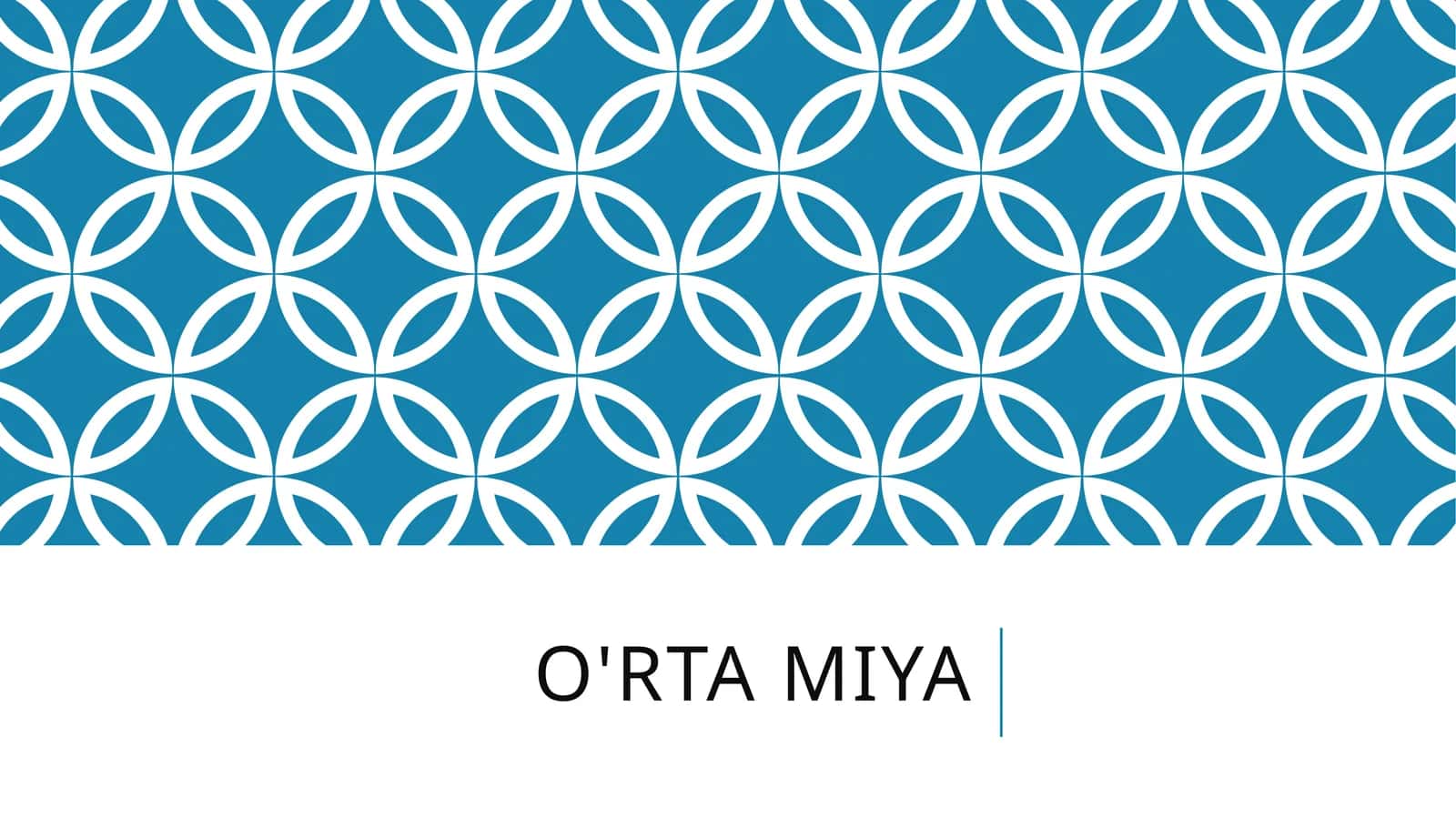 O'rta miya tuzilishi va funksiyalari