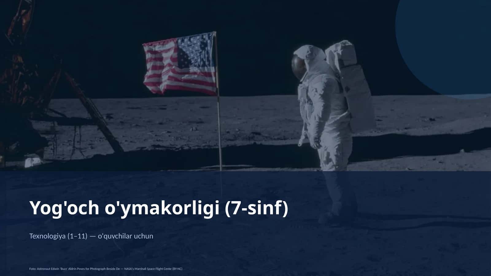 Yog'och o'ymakorligi (7-sinf)
