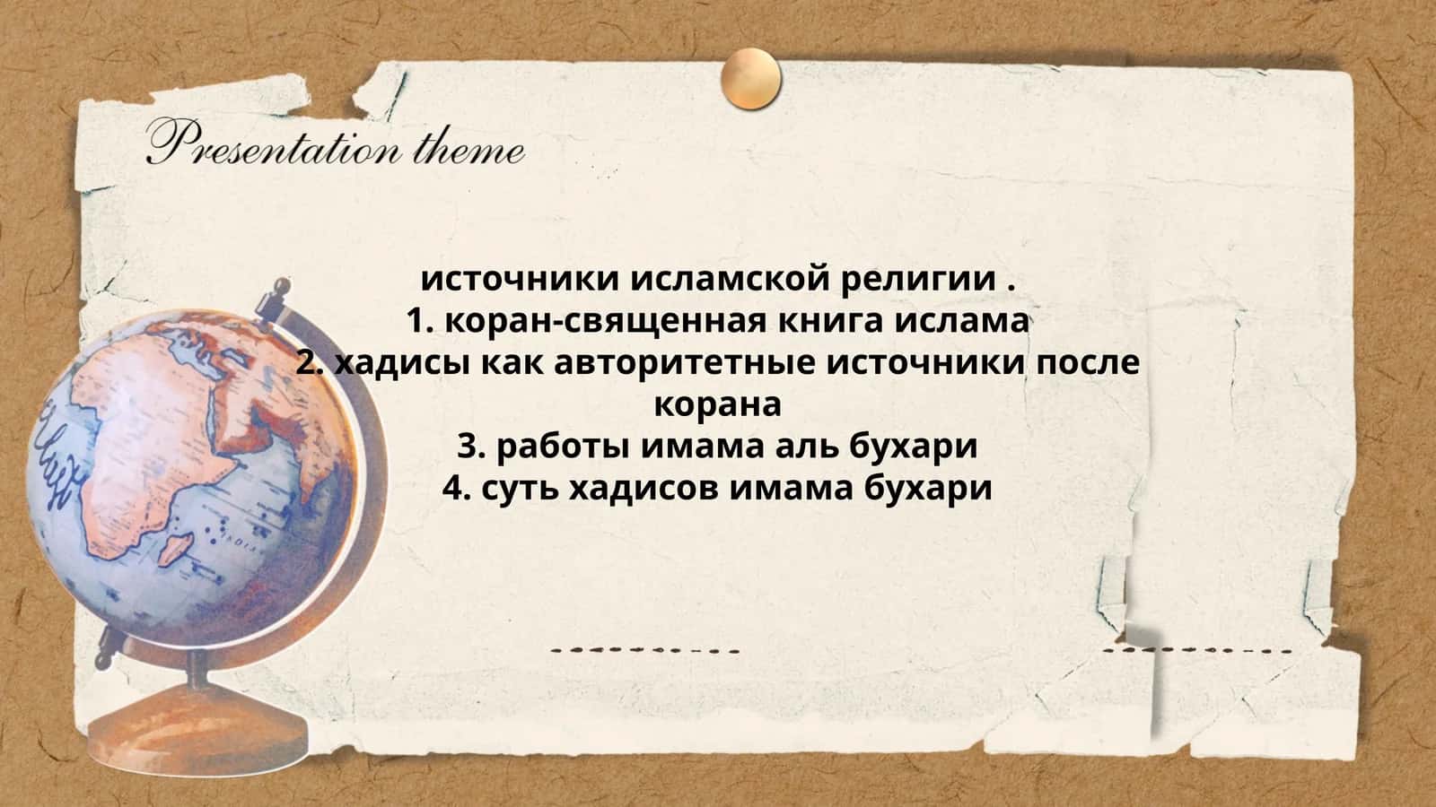 Источники исламской религии