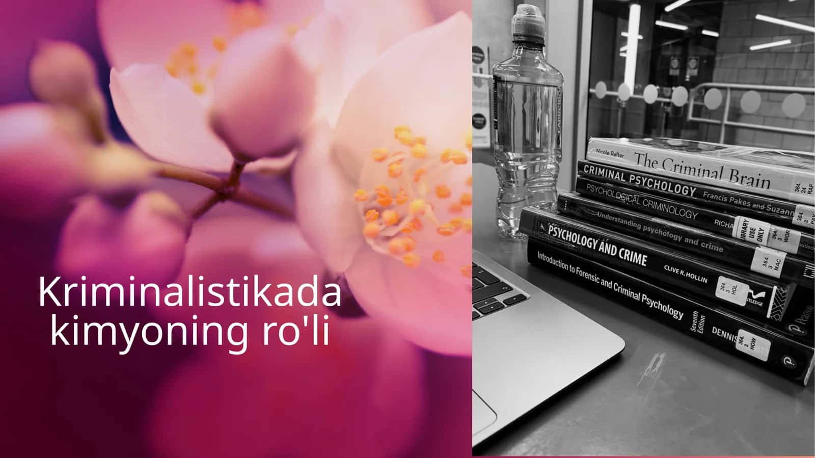 Kriminalistikada kimyoning ro'li