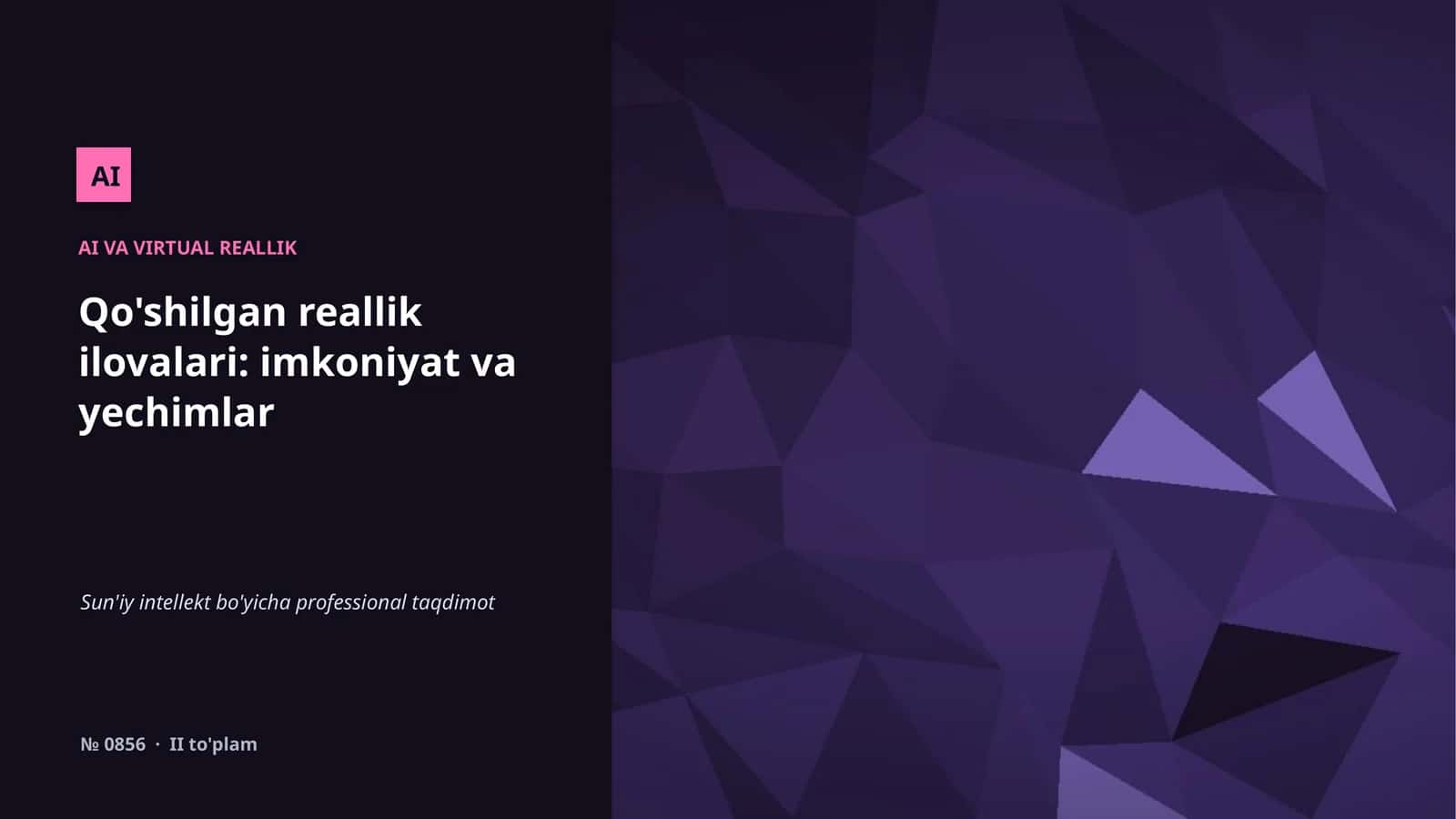 AI VA VIRTUAL REALLIK