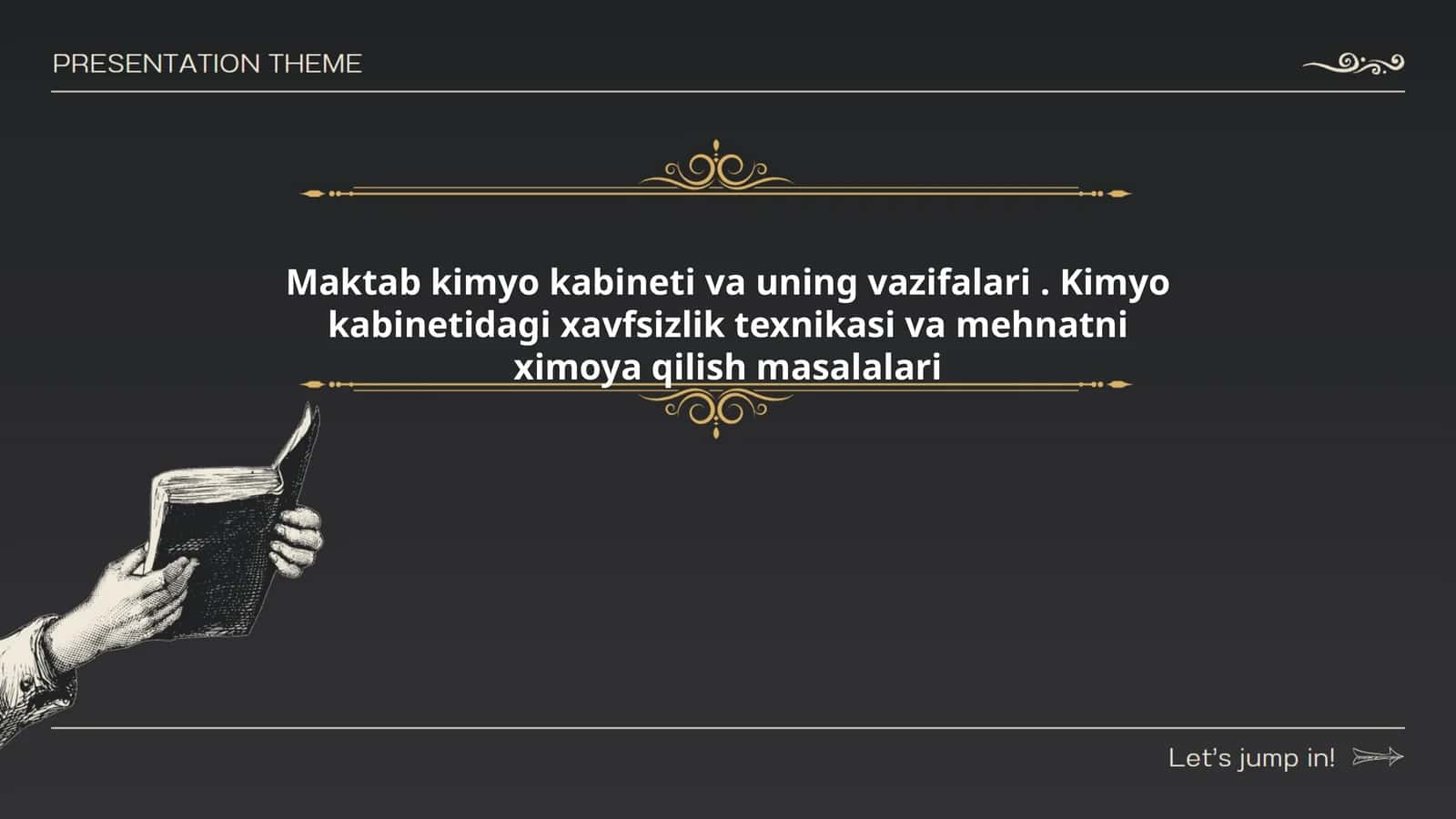 Maktab kimyo kabineti va uning vazifalari