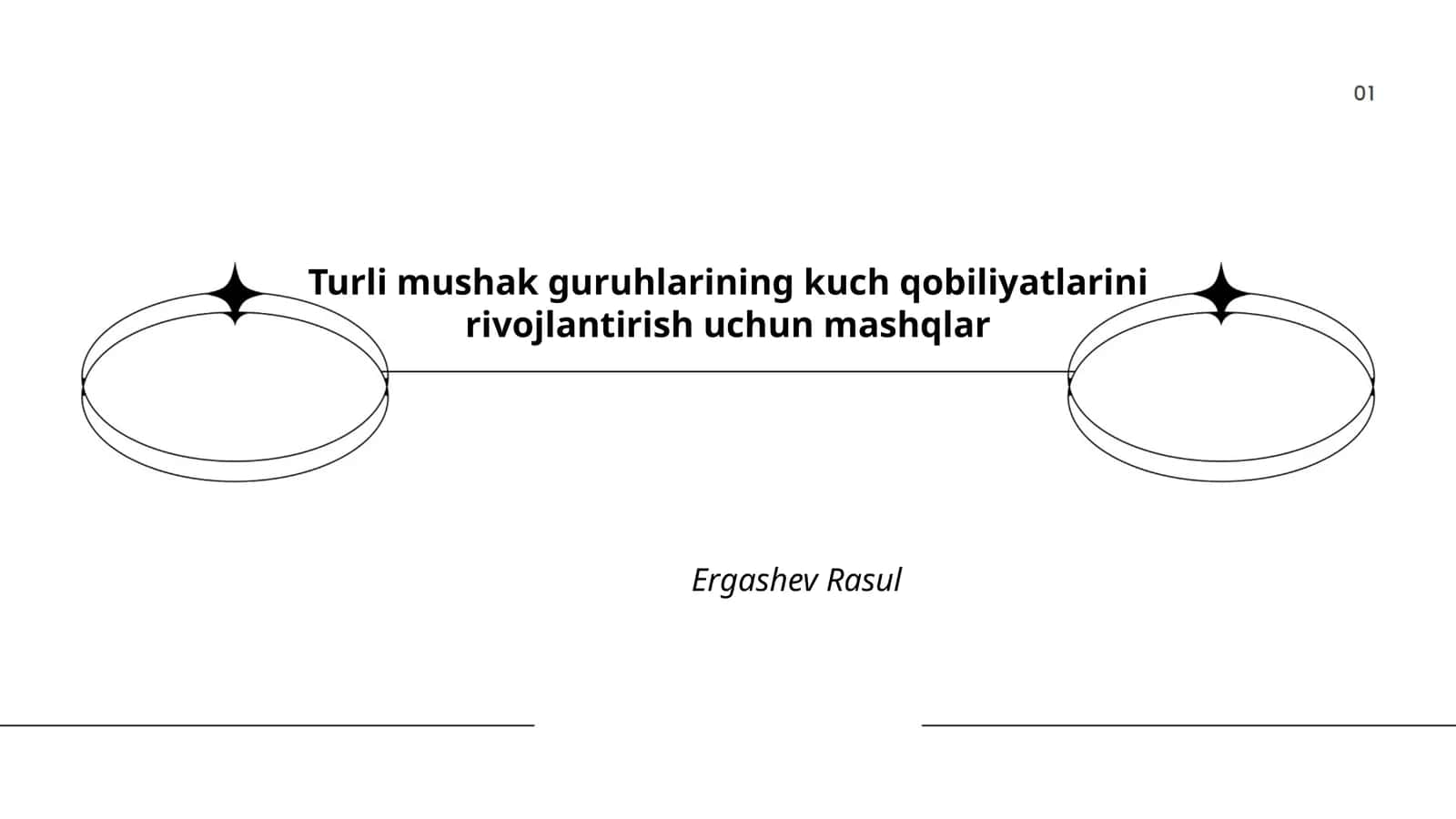 Og'irlik ko'tarish mashqlari