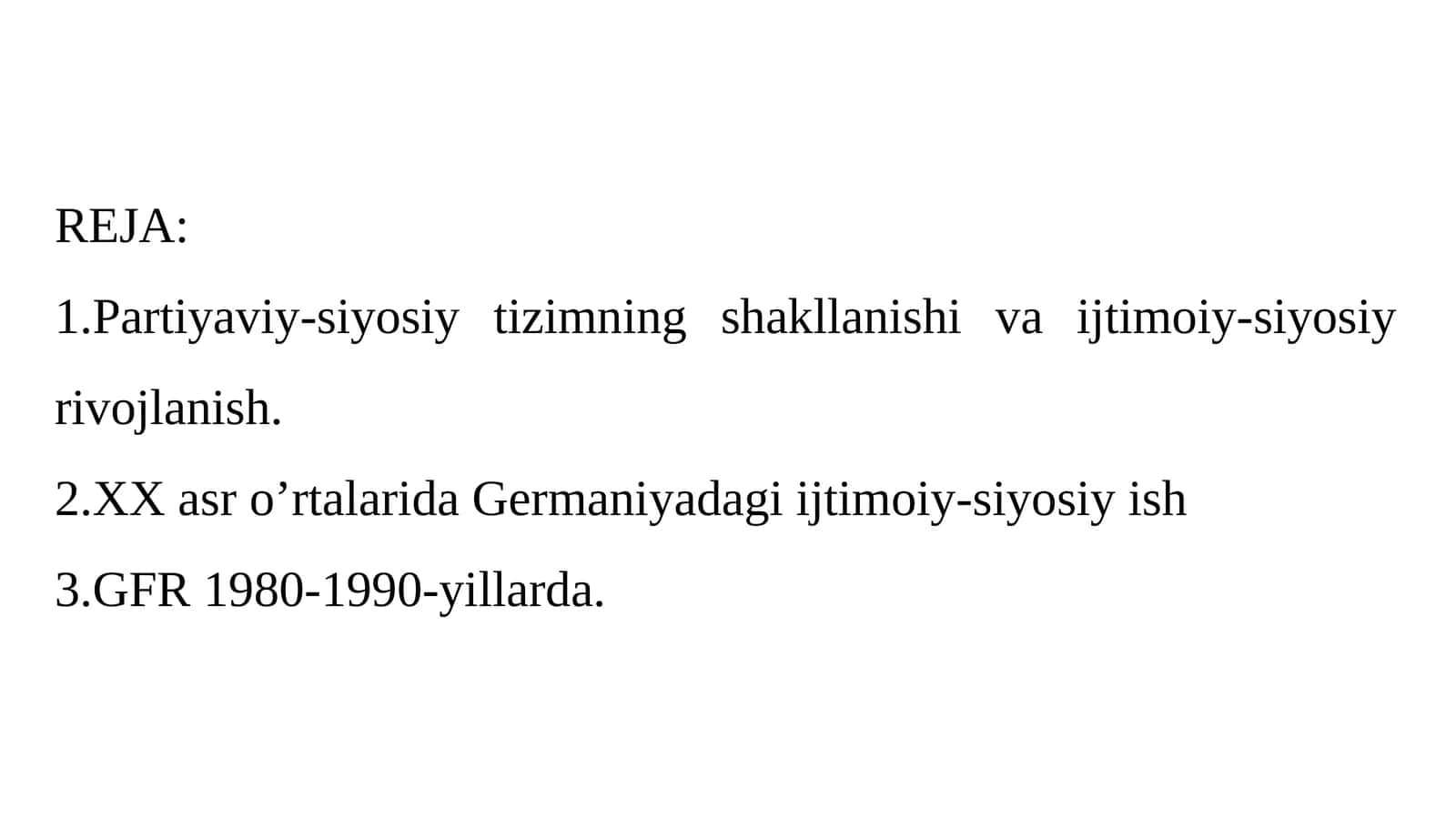1945-1970 yillarda Germaniya: Urushdan keyingi tiklanish va bo'linish