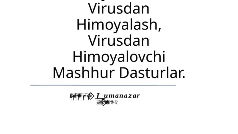 Kompyuter Viruslari