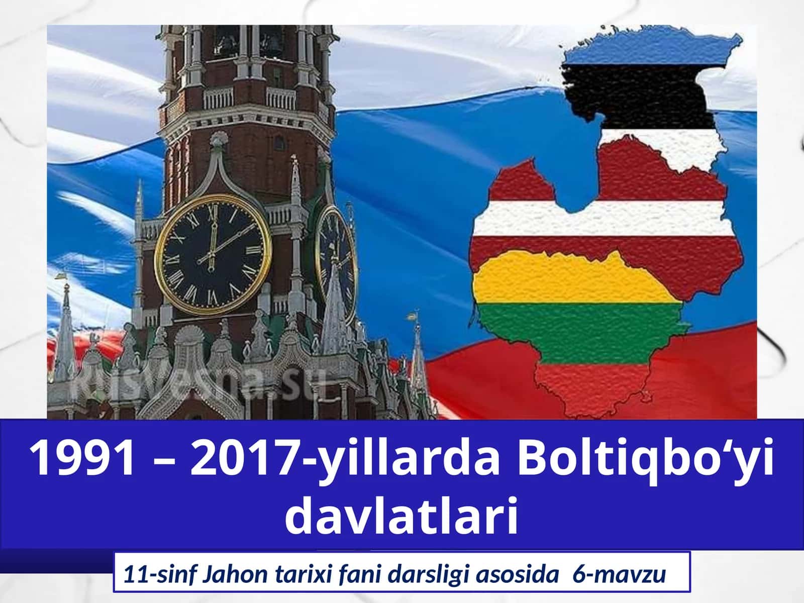 11-sinf Jahontarixi fanida 6-mavzu
