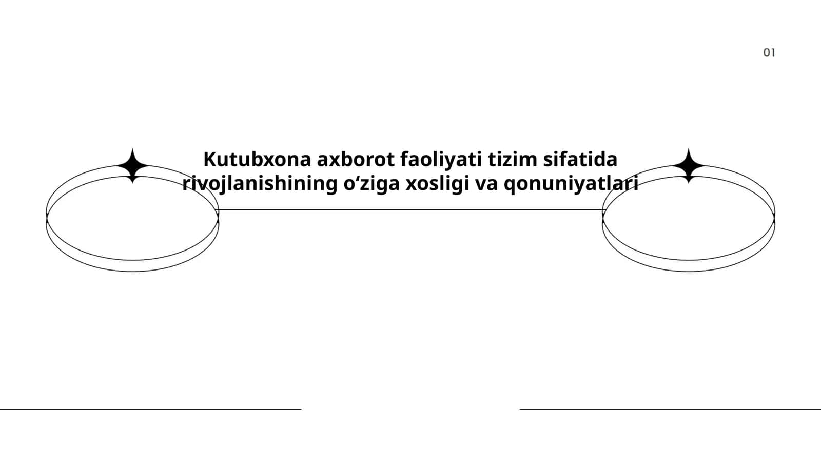 Kutubxona axborot faoliyati tizim sifatida rivojlanish